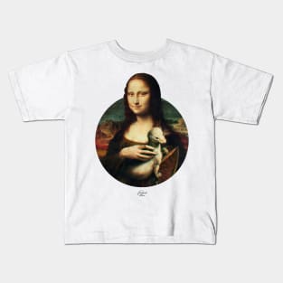 Mona Lisa with an Ermine Kids T-Shirt